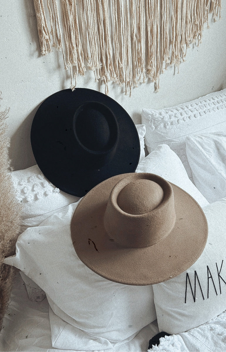 Straw Hat Dahlia Boater Hat Gigi Pip Dahlia Boater (Youth) Hats