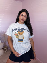 Load image into Gallery viewer, Flower Market Teddy Graphic Tee