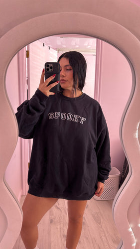 SPOOKY Halloween Crewneck Sweater (2X)