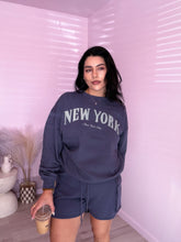 Load image into Gallery viewer, New York Cargo Short Set in Dusty Blue