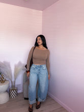 Load image into Gallery viewer, Addison Boatneck Long Sleeve *MOCHA LATTE* | *S-XXXL*