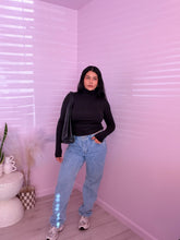 Load image into Gallery viewer, Turtleneck Long Sleeve in BLACK