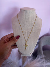 Load image into Gallery viewer, Virgin Mary Cross Necklace *18K Gold Plated*