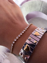 Load image into Gallery viewer, Rebecca Rhinestone Bracelet *18K Gold Plated*