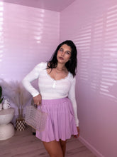Load image into Gallery viewer, Aeliana Flowy SKORT in LIGHT LAVENDER