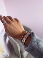 Load image into Gallery viewer, Rebecca Rhinestone Bracelet *18K Gold Plated*