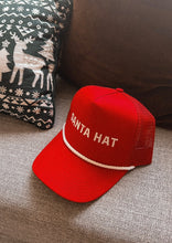 Load image into Gallery viewer, Santa Hat trucker hat
