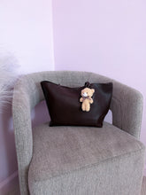 Load image into Gallery viewer, Fall Plaid Teddy Bear Handbag &amp; Keychain Charm