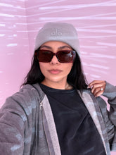Load image into Gallery viewer, Brown square oversized sunglasses