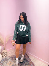 Load image into Gallery viewer, Long Sleeve Sports Mesh Jersey in Green