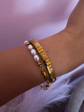 Load image into Gallery viewer, Anahí Pearl Bracelet *18K Gold Plated*