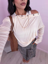 Load image into Gallery viewer, Camelia Double Loop Stacking Necklace *Gold Plated*