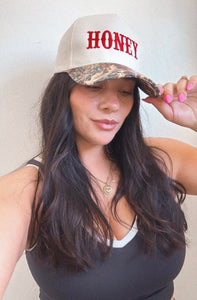 HONEY Camo Two Tone Trucker Hat