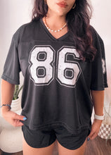 Load image into Gallery viewer, Sports mesh jersey in Black