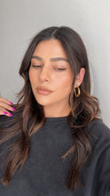 Load image into Gallery viewer, Eva Coqueta Hoop Earrings *18K Gold Plated*