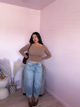 Load image into Gallery viewer, Addison Boatneck Long Sleeve *MOCHA LATTE* | *S-XXXL*
