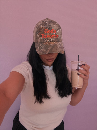 God’s Favorite Camo Baseball Cap Hat