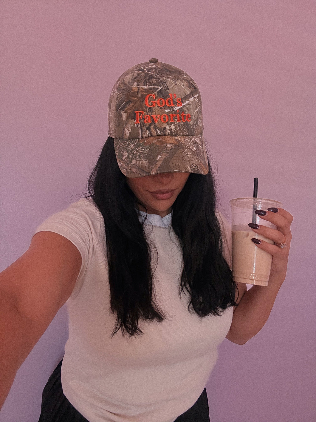 God’s Favorite Camo Baseball Cap Hat