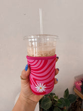 Load image into Gallery viewer, Groovy Flower Iced Coffee Sleeves *2 SIZES*