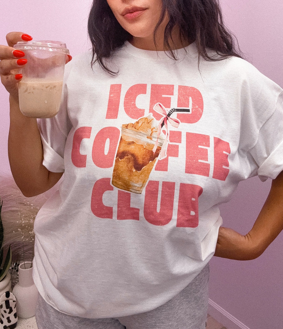 Iced Coffee Club Graphic Tee