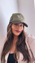 Load image into Gallery viewer, Cowgirl Angel Embroidered Camo Trucker Hat