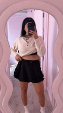 Load image into Gallery viewer, Nylon athletic bubble skort (LARGE but fits like a MEDIUM)