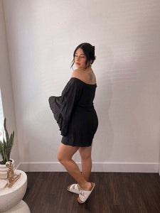 Jane bell sleeve romper