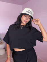 Load image into Gallery viewer, Lulu Ribbed Set in Black