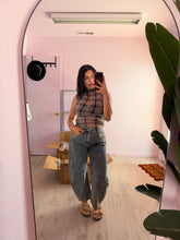Load image into Gallery viewer, Jade Seamed Barrel Denim Jeans