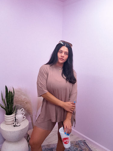 Chloe Set in COFFEE