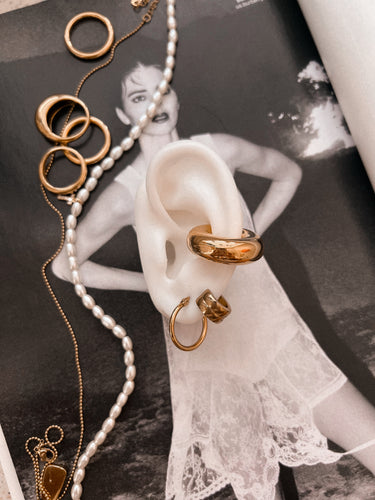Carma Chunky Lightweight Ear Cuff *18K Gold Plated*
