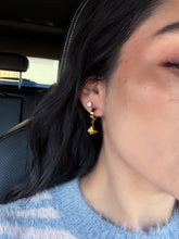 Load image into Gallery viewer, Butterfly Huggie Earrings *18K Gold Plated*