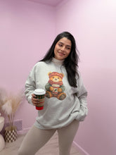 Load image into Gallery viewer, Winter Teddy Bear Graphic Crewneck Sweater