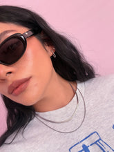 Load image into Gallery viewer, 1mm Herringbone Silver Necklace *Stainless Steel Filled*