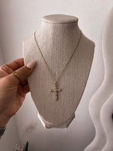 Load image into Gallery viewer, Hope cross necklace *18k Gold Plated*