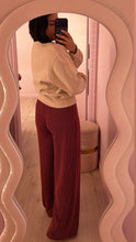 Load image into Gallery viewer, Ribbed set in wine (MEDIUM)