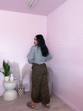 Load image into Gallery viewer, Tulip Style Denim Pants in Leopard *S-XL*