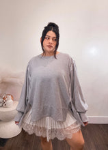 Load image into Gallery viewer, Lace Layering Skirt in White