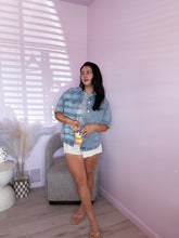 Load image into Gallery viewer, Jaylene Short Sleeve Denim Jacket