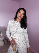 Load image into Gallery viewer, Dainty Flower Pointelle Cardigan Top