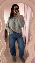 Load image into Gallery viewer, Adelaide Cardigan Sweater in Heather Gray