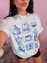 Load image into Gallery viewer, All the coffees Graphic Tee