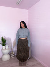 Load image into Gallery viewer, Tulip Style Denim Pants in Leopard *S-XL*