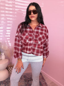 Blair Plaid flannel shirt