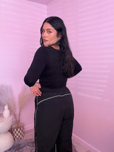 Load image into Gallery viewer, Track Pants in Black