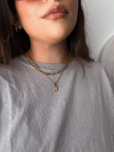 Load image into Gallery viewer, Rebecca stackable chain necklace *18k Gold Plated*