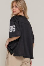 Load image into Gallery viewer, Sports mesh jersey in Black