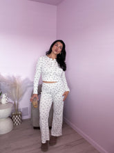 Load image into Gallery viewer, Dainty Flower Pointelle Lounge Pants