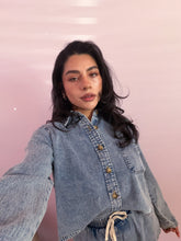Load image into Gallery viewer, Sabrina Set in Vintage Denim