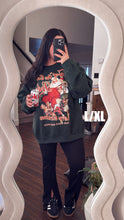 Load image into Gallery viewer, Enjoy a Soda at Christmas, Santa 90’s Oversized Sweatshirt